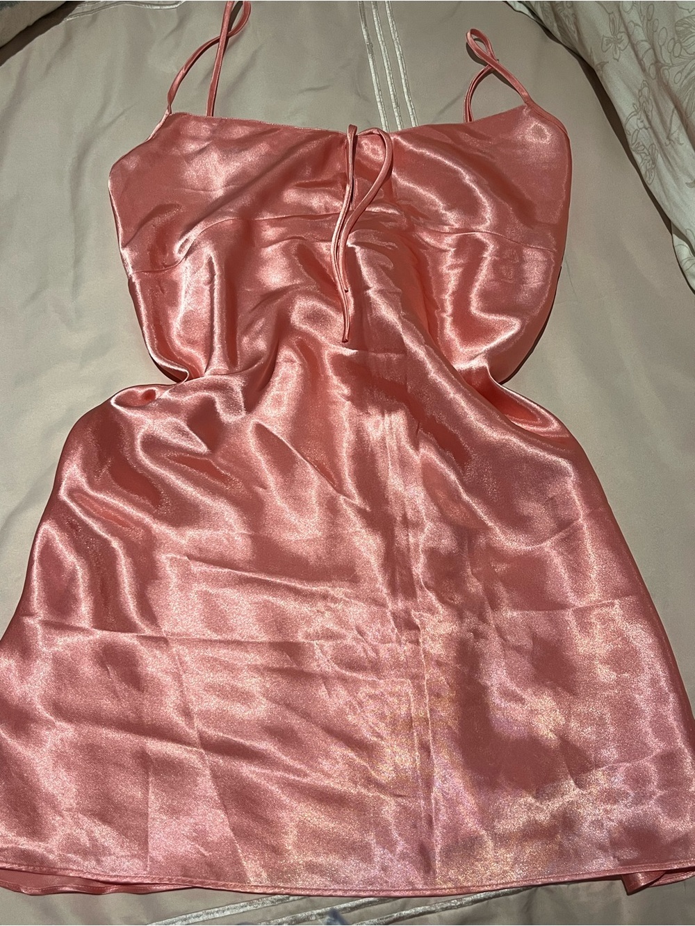 vintage la senza Satin Slip Chemise Nightdress